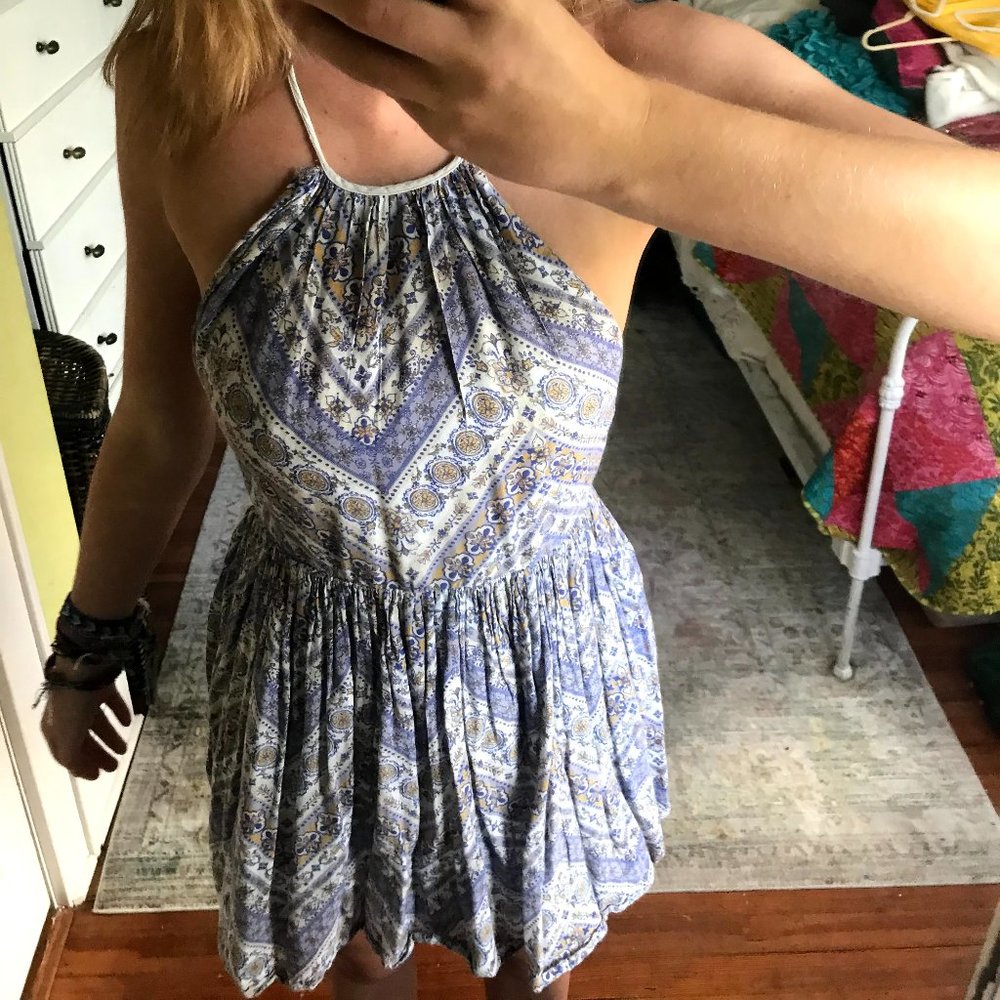 Urban Outfitters Purple Floral Dress